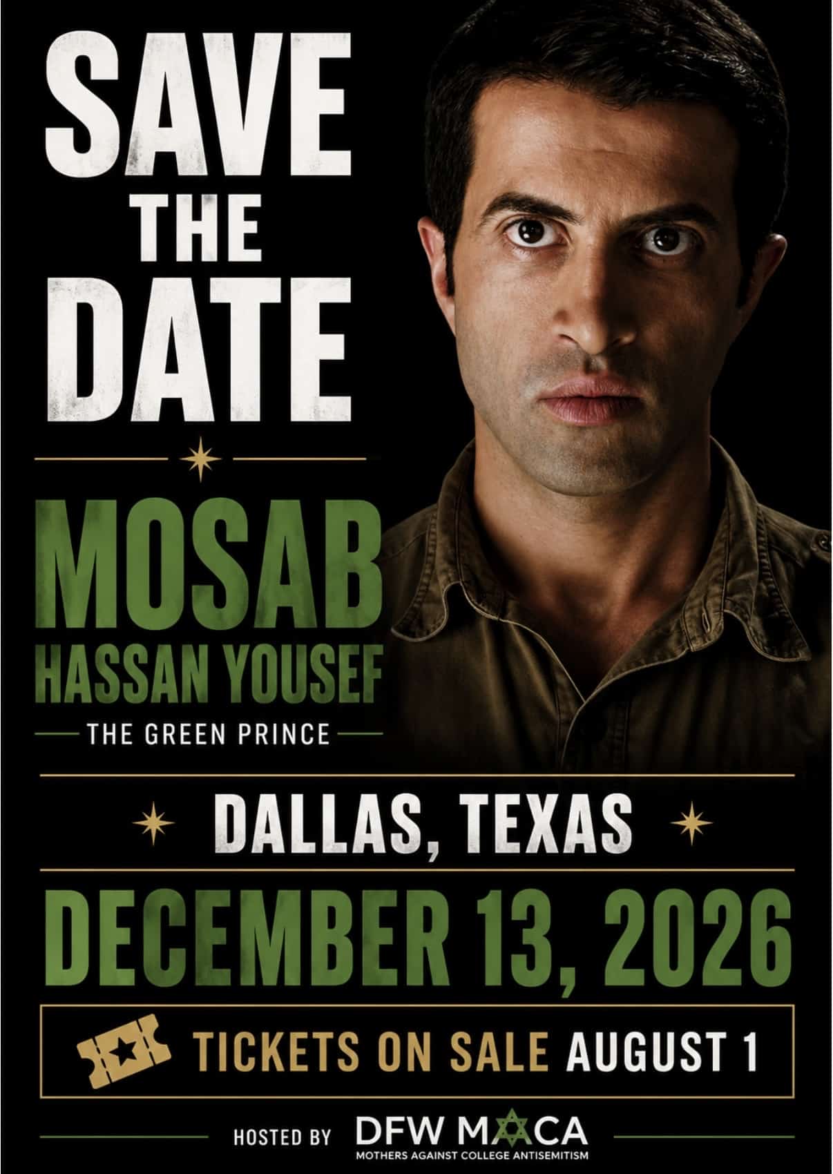 Panel with the Son of Hamas- Mossab Hasan Yousef