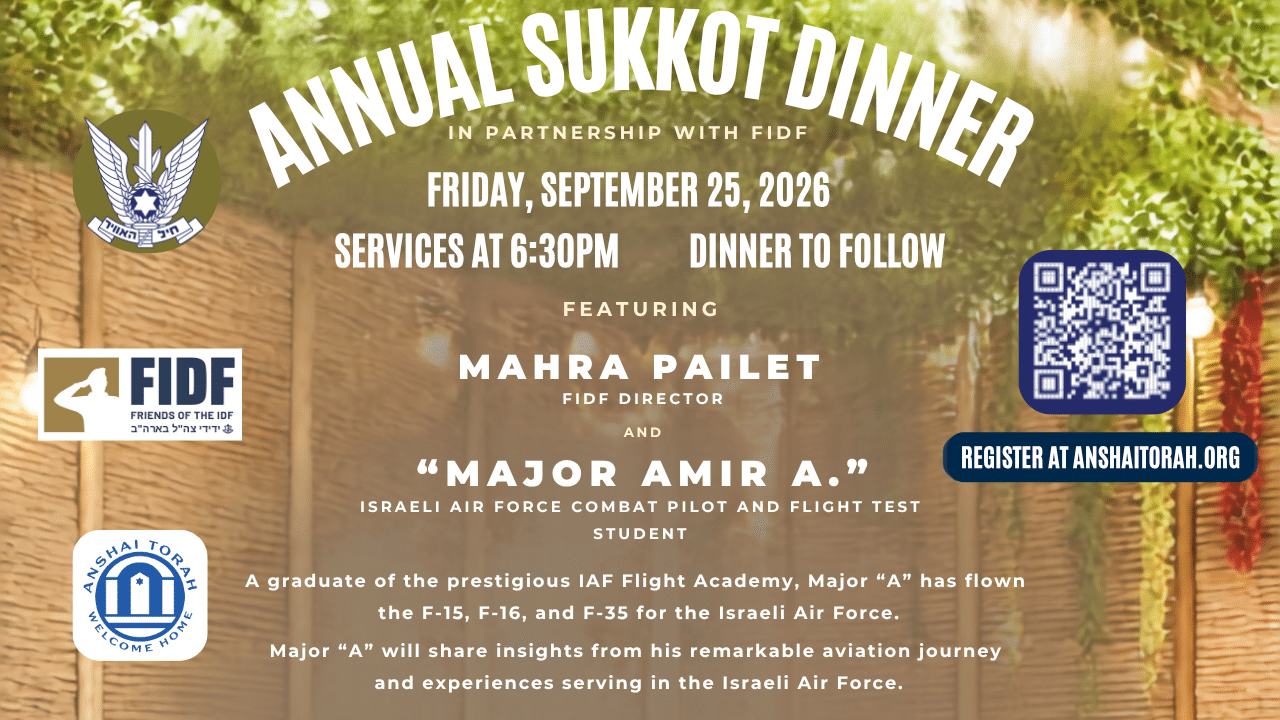 Community Sukkot Dinner