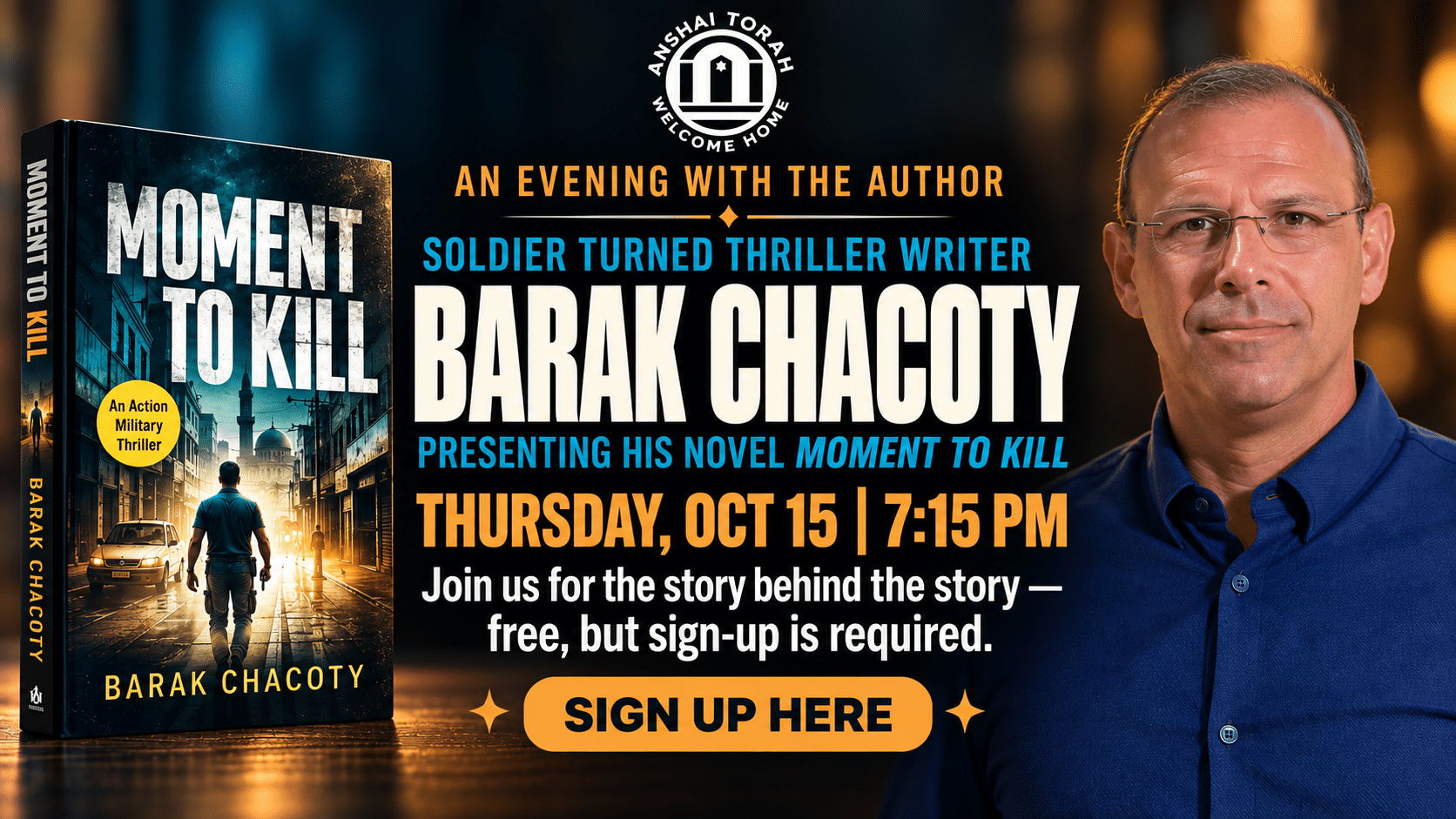 An Evening with Barak Chacoty