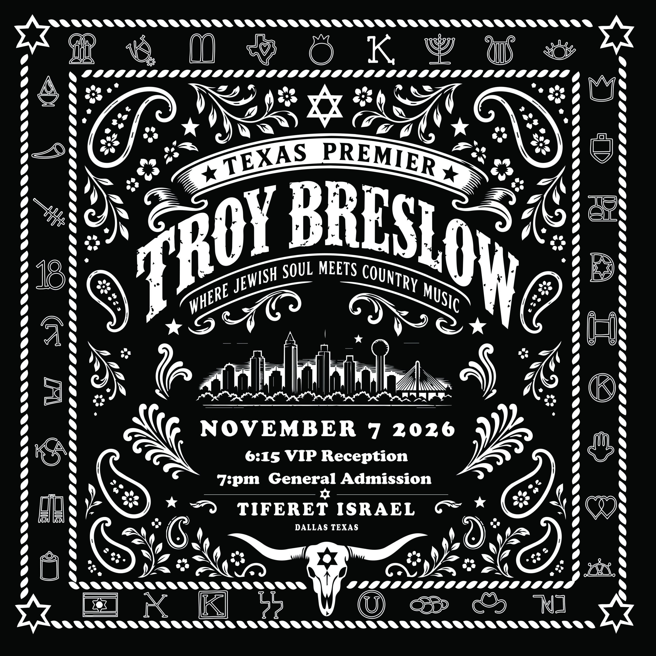 Texas Premier: Troy Breslow Where Jewish Soul Meets Country Music
